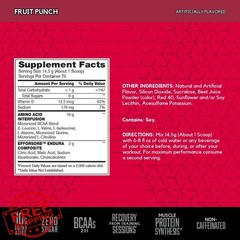 BSN Amino X Powder, Fruit Punch, BCAAs, 70 Servings, 35.84oz