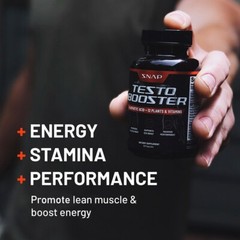 Snap Testo Booster – Muscle Growth, Energy, Libido Capsules 90ct – 2 Pack