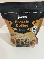 Javvy Protein Coffee Whey & Instant Coffee 20 Servings Original Exp 4/27 NEW