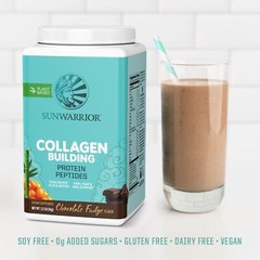 Sunwarrior Collagen Peptides Building Powder Vegan Collagen for Women Men 2.2lb