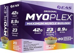 EAS Original Myoplex High Protein Meal Replacement 20 Individual Packs 6 Flavors