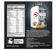 Dymatize Super Mass Gainer Fruity Pebbles 6lb 52g Protein