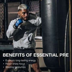 Chris Bumstead Pre Workout Powder Peach Mango 30 Servings Energy Supplement