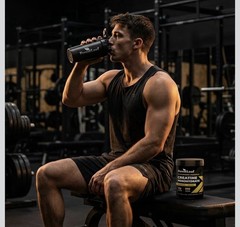 ForestLeaf Micronized Creatine Monohydrate Powder Muscle Growth Strength 100s