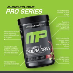 Muscle Pharm Pro Series Endura-Drive Amino Acid Complex – Cherry Limeade Flavor
