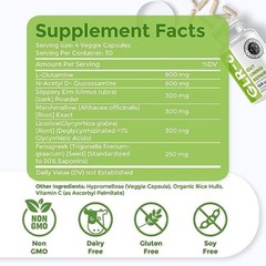 GLR-6 – Gut Lining Repair Supplement for Gut Health – Leaky Gut Repair with L…