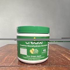 Create Creatine Monohydrate Gummies Sour Green Apple 45ct 8oz