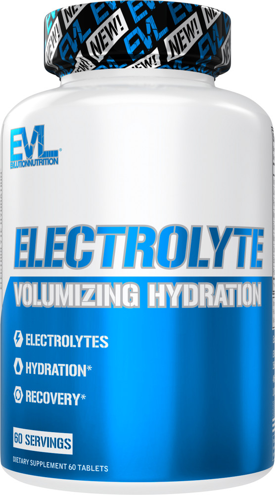 Evlution Nutrition Electrolyte Volumizing Hydration Tablets – 60 Servings