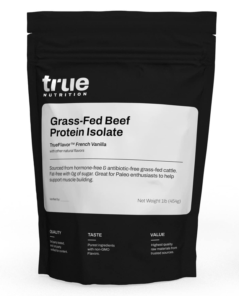 Grass Fed Beef Protein Powder Isolate – 29g of Paleo, Keto, Carnivore Beef Prote
