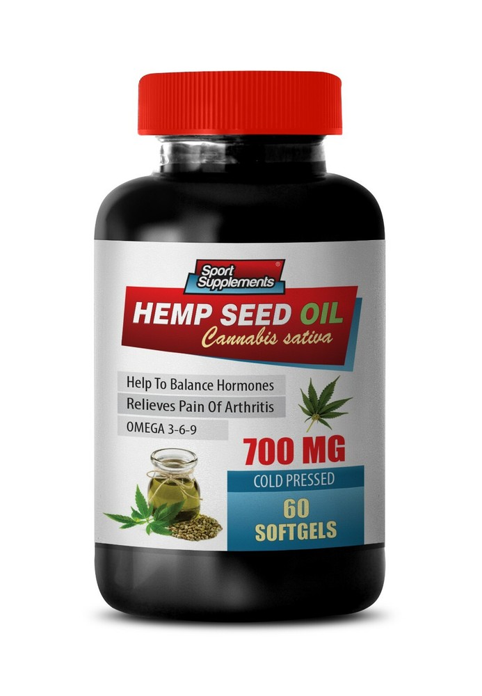 hormone balance – HEMP SEED OIL 700mg – hemp oil for pain – 1 Bottle