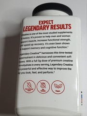 Force Factor Legendary 5g Creatine Monohydrate Chews, Berry Blast-60 Soft Chews