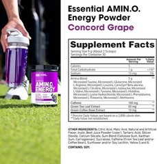 100mg Caffeine Amino Energy Blend – Pre Workout Powder for Optimal Focus, 9.5oz