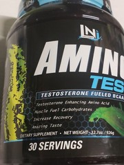 Lecheek Nutrition – AMINO TEST – 30 Servings – APPLE – 32.7 oz – Best By 10/2025
