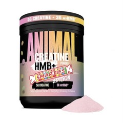Animal Creatine Monohydrate Smarties Edition HMB+ Powder with Electrolytes 30S