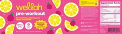 Wellah Get-Going Pre-Workout Drink Mix (Raspberry Lemonade)