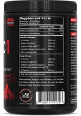 PEScience Prolific-1 Pre Workout Powder Tingle-Free – Red Razz Candy 14.1 oz