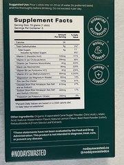 No Days Wasted Rehydrating Electrolyte Drink Packets-Watermelon Lemonade Flavor