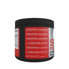 GetBuckedUp Creatine Blend Unflavored 6oz 6 Types Supports Pre and Post Workout