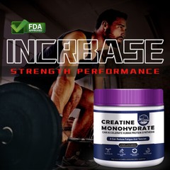Creatine Monohydrate Powder Muscle gain (Micronized) 5g per serv 100g Unflavored