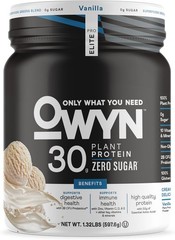 Owyn Only What You Need Pro Elite High Protein Powder, 30g Vegan Protein for Wor
