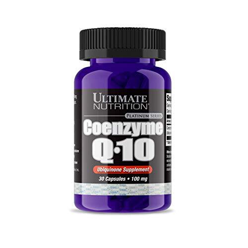 Ultimate Nutrition CoQ10 Rapid Release Coenzyme Q10 Supplement, 100mg