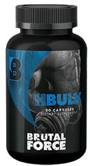 Brutal Force H Bulk Muscle Endurance Recovery Maca Test Booster 30 Caps 10/26