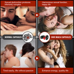Maca Capsules – Containing Ginseng and Ashwagandha -Sexual Health support
