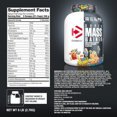 Super Mass Gainer Protein Powder, 1290 Calories & 52G Protein, Mixes Easily, …