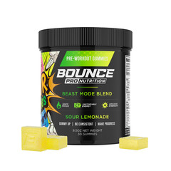 Beast Mode Pre-Workout Gummies – Sour Series
