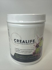 CreaLife – German Micronized Creatine + USA Tart Cherry + Vitamin B6 12/2026