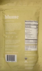 Blume SUPERFOOD LATTE BLEND 3.5 oz (25 Ser) Matcha Coconut Flavor BEST BY 08/26