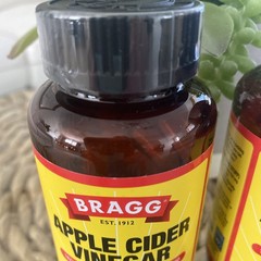 Bragg Apple Cider Vinegar Supplement Capsules 2 Pack