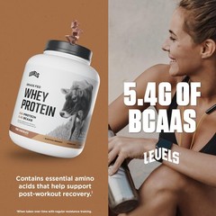 Grass Fed Whey Protein Powder 24G Protein Pure Chocolate 5LB