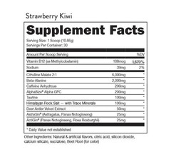 Transparent Labs BULK Pre Workout Strawberry Kiwi 30 Servings New Sealed