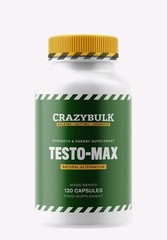 Crazybulk Natural TESTO-MAX 120 Capsules – FREE SHIPPING WORLDWIDE