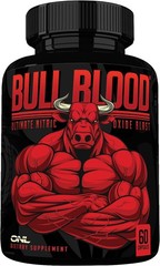 ONL Bull Blood Nitric Oxide Supplements for Men & Pre 60 Count (Pack of 1)
