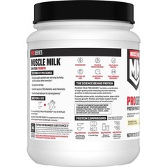Muscle Milk Pro Series Protein Powder Intense Vanilla 2lb – EXP 8/26