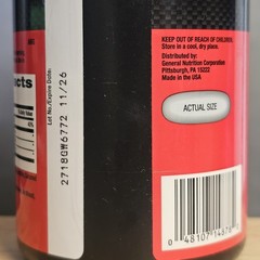 GNC – Pro Performance BCAA 1800mg, 120 Capsules (20 Days Supply), EXP 11/26