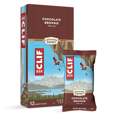 New CLIF Energy Bar Chocolate Brownie 12 x 68g Bars