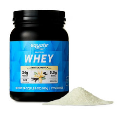 Whey Protein Powder, Smooth Vanilla, 24 Oz
