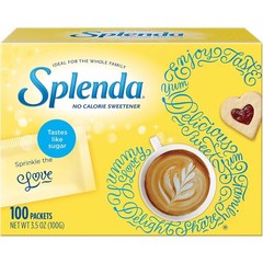 Splenda No-Calorie Sweetener Packets, 100 Count (Pack 100 of 12)