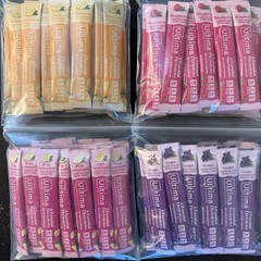 100 Count Ultima Replenisher, Electrolyte Hydration Drink Mix Sticks- Variety