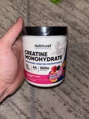 Nutricost Creatine Monohydrate Powder (300g) (Shaq citrus mixed berry) limited