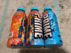 LOT (3) KYRO & LUKEN PRIME HYDRATION DRINK! FROSTBITE FUSION, Full Bottles, RARE