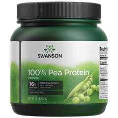 Swanson 100% Pure Pea Protein 1.1 lb Powder