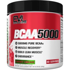 EVL Evlution Nutrition BCAA 5000 30 Servings Build Muscle – ALL Flavors & Sizes