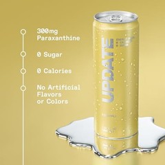 Energy Drink Pack, Caffeine Free, Zero Sugar, No Jitters, No Crash, Pineapple