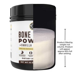 16oz Vanilla Bone Broth Protein Powder From 1 Pound (Pack of 1),