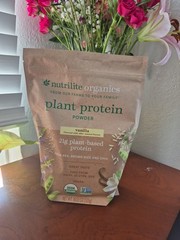 Nutrilite Plant Protein Powder Organic – Vanilla
