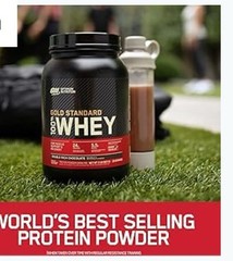 Optimum Nutrition 2730231 Gold Standard 2lbs. Whey Vanilla Crème Protein Powder